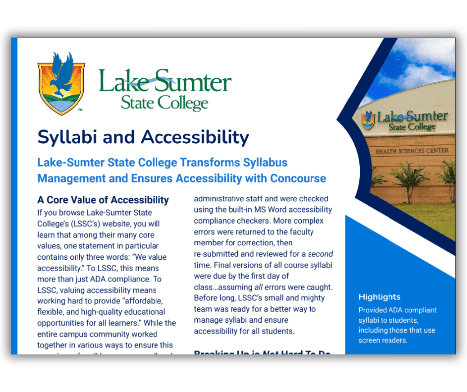 Lake-Sumter Case Study Preview