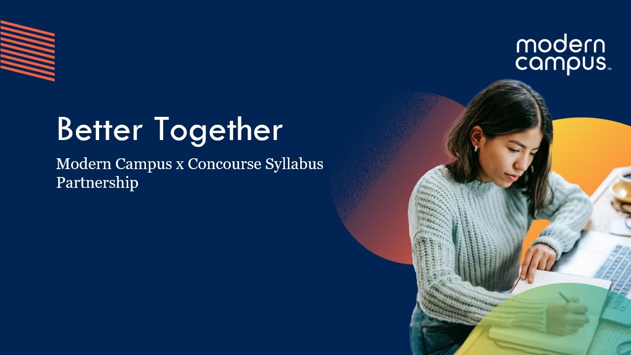 Title slide of webinar