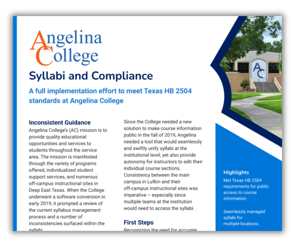 Case study screenshot