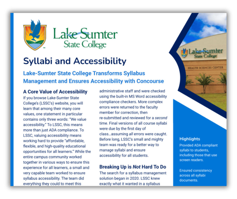 Case study screenshot