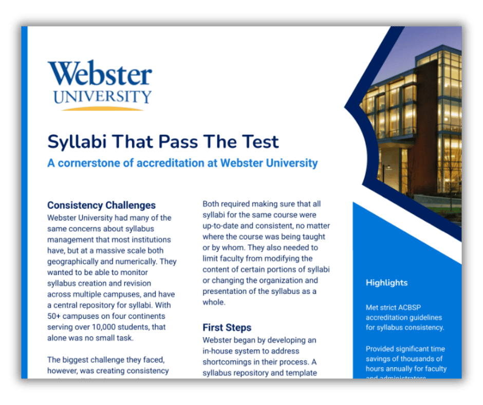 Case study screenshot