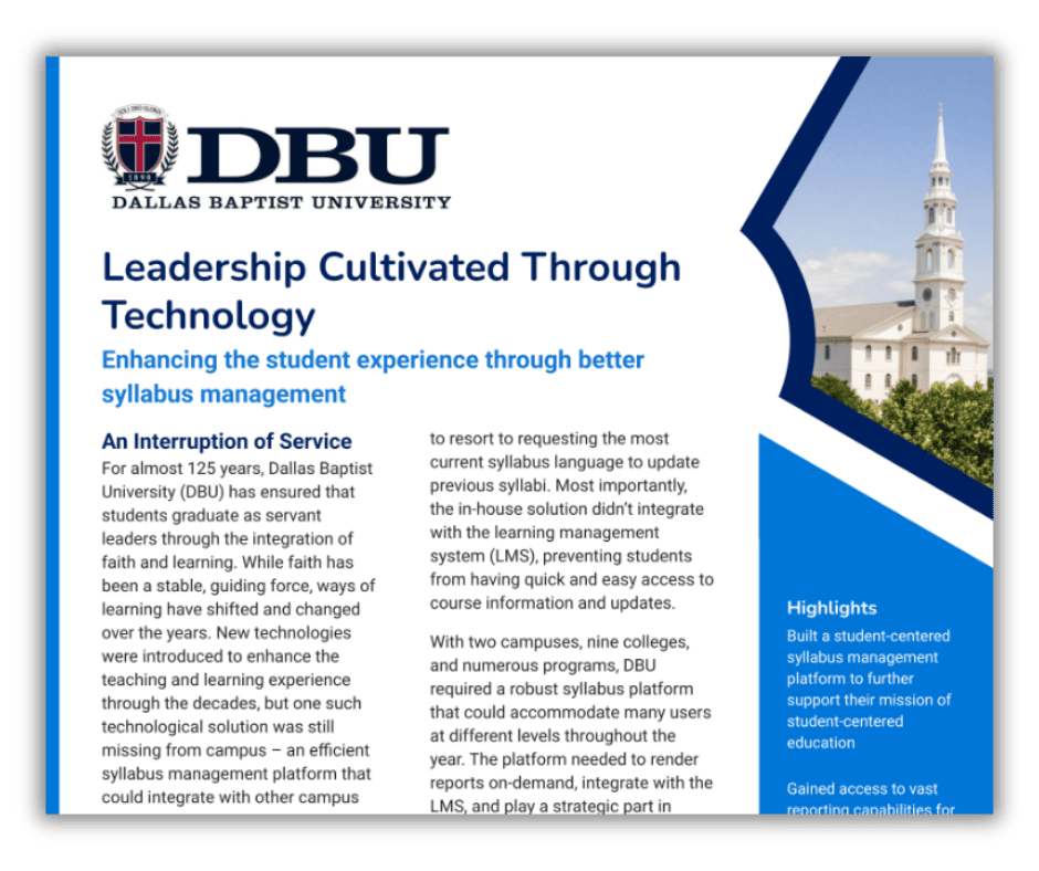 Case study screenshot